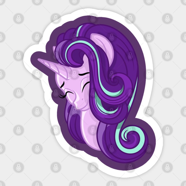 My Little Pony Starlight Glimmer Sticker by SketchedCrow